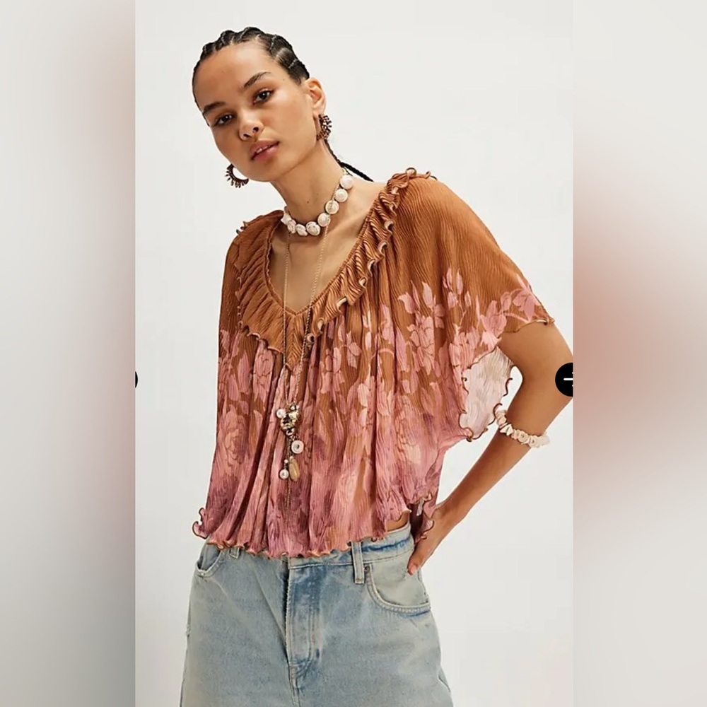 Free People Flora Cape TOP, NWT, size XS